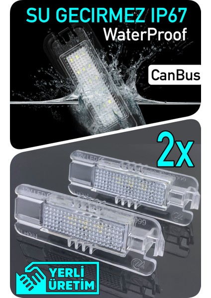 Volkswagen Vw Passat B6 B7 B8 3c cc Limousine Sedan Canbus LED Plaka Aydınlatma Ledi Lambası LED Editıon