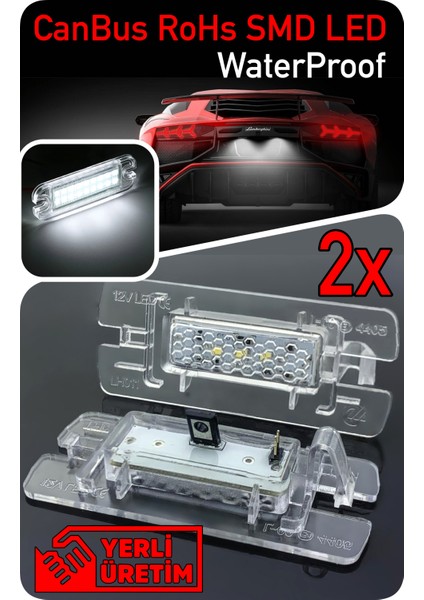Chevrolet Tahoe Suburban Malibu Equinox Canbus LED Plaka Aydınlatma Ledi Lambası LED Edıtıon
