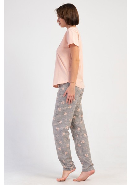 Pamuklu Kadın Kısa Kol Pijama Takım , 408380 fiyatları