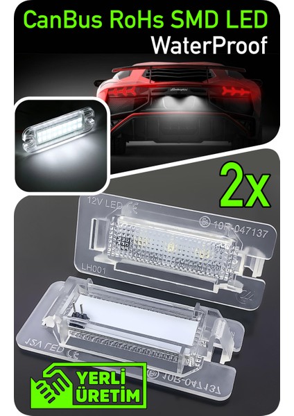Bmw X3 F25 G01 F97 Canbus LED Plaka Aydınlatma Ledi Lambası LED Edıtıon