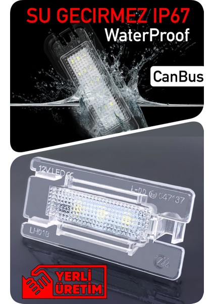 Bmw 1 Serisi E81 E82 E87 E88 2003-2013 Canbus LED Bagaj Aydınlatma Ledi Lambası LED Edıtıon