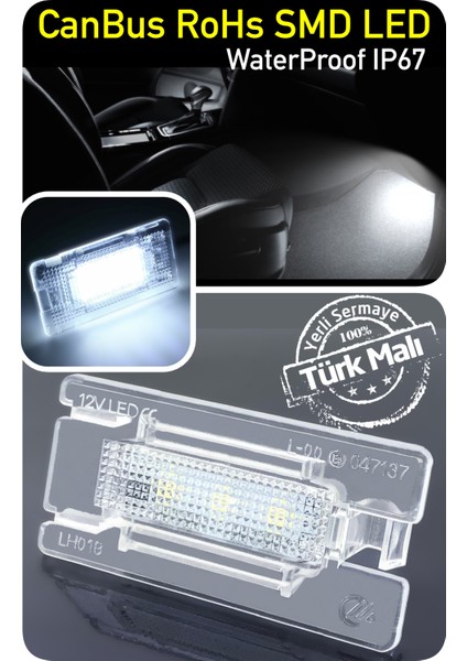 Mını Cooper R50 R52 R53 R56 R58 One 2001-2008 Canbus LED Araç Içi Ayak Altı Bölmesi Aydınlatma Ledi Lambası LED Edıtıon