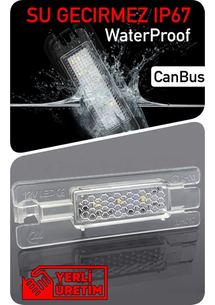 Seat Toledo 1998-2012 Canbus LED Bagaj Aydınlatma Ledi Lambası LED Edıtıon