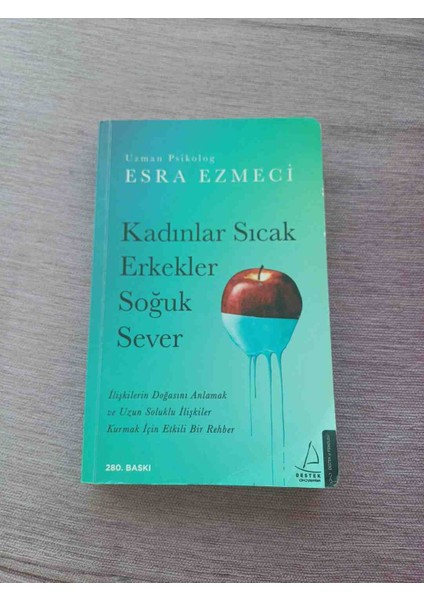 Esra Ezmeci'nin Bu Kişisel Gelişim Kitabı, Ilişkilerin Doğasını ve Uzun Süreli Bağlar Kurmayı Anlatan Etkili Bir Rehberdir. 2 El Temiz Durumdadir 2021 Basim 292 Sayfadir fiyatları
