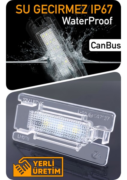 Bmw 6 Serisi E63 E64 G32 2004-2020 Canbus LED Bagaj Aydınlatma Ledi Lambası LED Edıtıon