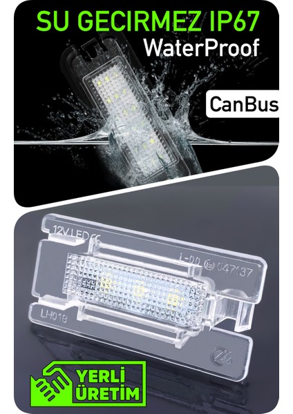 Bmw X6 E71 2008-2014 Canbus LED Bagaj Aydınlatma Ledi Lambası LED Edıtıon