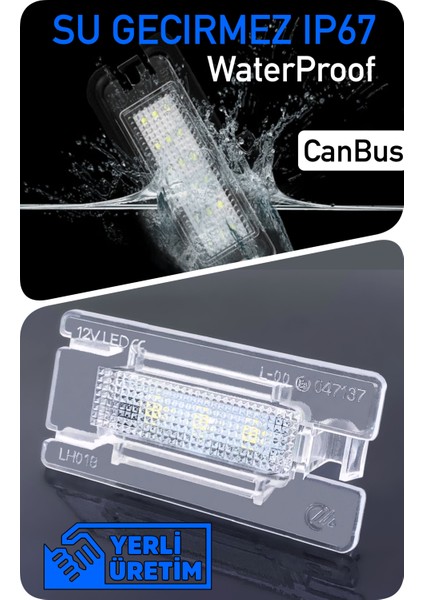 Mını Countryman R60 Cooper One 2010-2016 Canbus LED Bagaj Aydınlatma Ledi Lambası LED Edıtıon