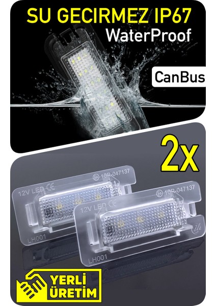 Bmw X4 F26 Canbus LED Plaka Aydınlatma Ledi Lambası LED Edıtıon