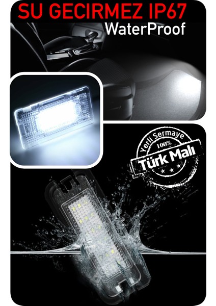 Bmw X4 F26 2013-2018 Canbus LED Araç Içi Ayak Altı Bölmesi Aydınlatma Ledi Lambası LED Edıtıon