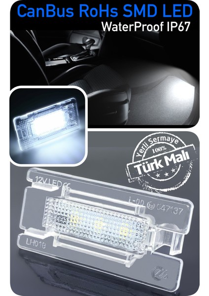 Bmw X4 F26 2013-2018 Canbus LED Araç Içi Ayak Altı Bölmesi Aydınlatma Ledi Lambası LED Edıtıon