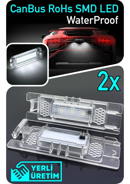 Ferrari 488 GTB Spider Canbus LED Plaka Aydınlatma Ledi Lambası fiyatları
