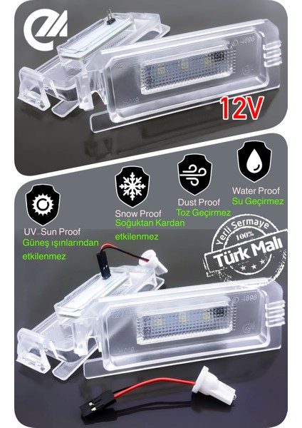 Hyundai Tucson Nx4 2020-2022 Canbus LED Plaka Aydınlatma Ledi Lambası LED Edıtıon