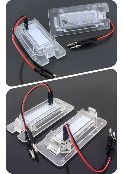 Bmw 3 Serisi E90 E91 E92 E93 2004-2013 Canbus LED Plaka Aydınlatma Ledi Lambası LED Edıtıon modelleri