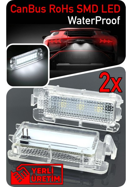 Ford Kuga MK2 MK1 2008-2019 Canbus LED Plaka Aydınlatma Ledi Lambası
