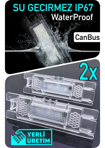 Opel Astra J K H Caravan Canbus LED Plaka Aydınlatma Ledi Lambası LED Edıtıon fiyatları