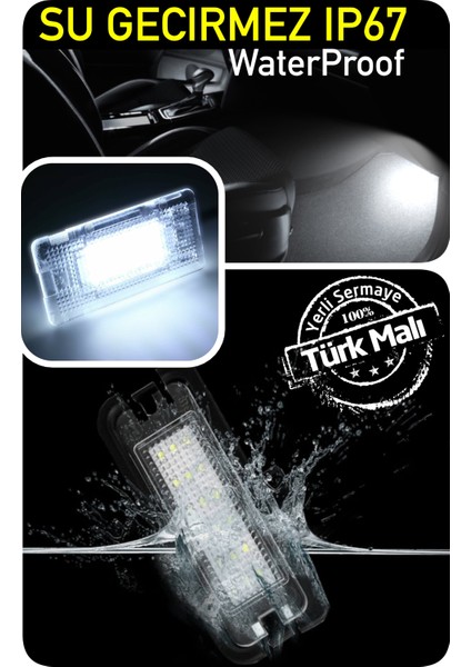 Mını Clubman R55 Cooper One 2007-2014 Canbus LED Araç Içi Ayak Altı Bölmesi Aydınlatma Ledi Lambası LED Edıtıon fiyatları