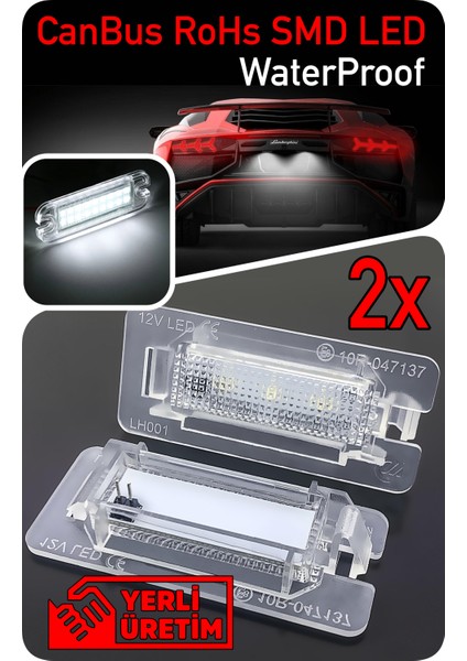 Bmw Z4 E85 E86 2003-2009 Canbus LED Plaka Aydınlatma Ledi Lambası LED Edıtıon