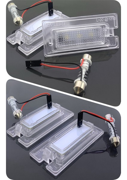 Mini Cooper R50 R52 R53 2001-2008 Canbus LED Plaka Aydınlatma Ledi Lambası fırsatları