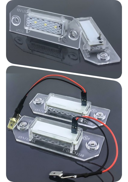 Ford Focus C-Max 2003-2010 Canbus LED Plaka Aydınlatma Ledi Lambası LED Edıtıon