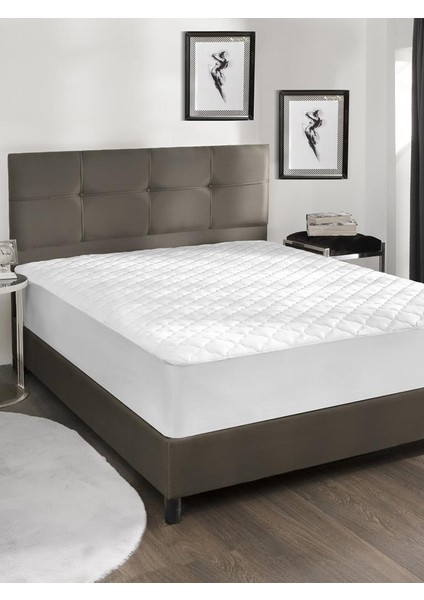 Sıvı Geçirmez Kapitone Alez Fitted 140X200
