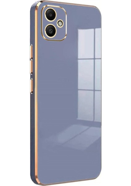Samsung Galaxy A05 Kılıf Volet Silikon - Mavi - KA5137-2748
