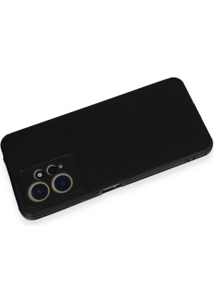 Xiaomi Redmi Note 12 4g Kılıf Loop Deri Silikon - Siyah - KA3720-5296