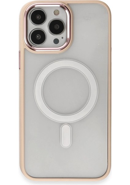 iPhone 15 Pro Max Kılıf Room Magneticsafe Silikon - Pudra - KA6308-7562 fiyatları