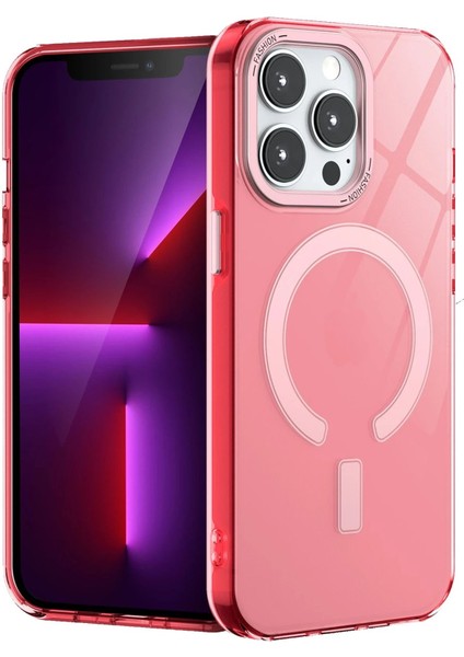 iPhone 15 Pro Max Kılıf Troy Magsafe Kapak - Pembe - KA7229-6567