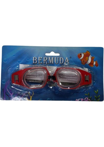 Bestway Yüzücü Gözlüğü Yetişkin 3515 Kırmızı