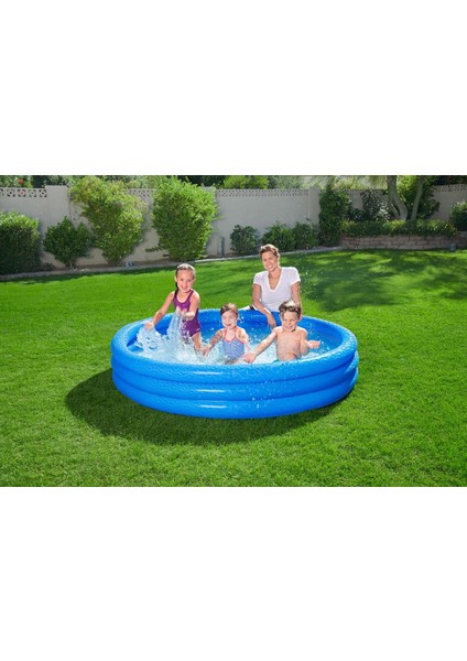 Bestway 3 Bölmeli Havuz 183X33 cm 51027 Mavi modelleri
