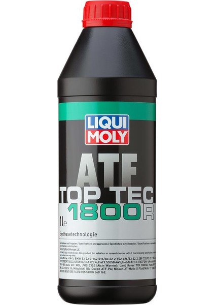Top Tec Atf 1800R Otomatik Şanzıman Yağı 1 L