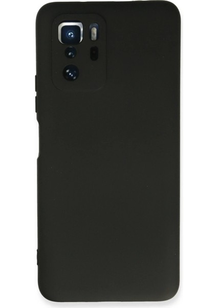 Xiaomi Poco X3 Gt Kılıf Nano Içi Kadife Silikon - Siyah - KA8617-8378