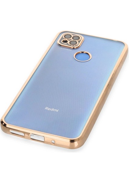 Xiaomi Redmi 9c Kılıf Lensli Silikon - Gold - KA3378-7899 fırsatları