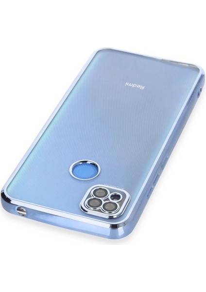 Xiaomi Redmi 9c Kılıf Lensli Silikon - Açık Mavi - KA7066-1287