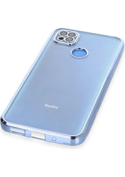 Xiaomi Redmi 9c Kılıf Lensli Silikon - Açık Mavi - KA7066-1287