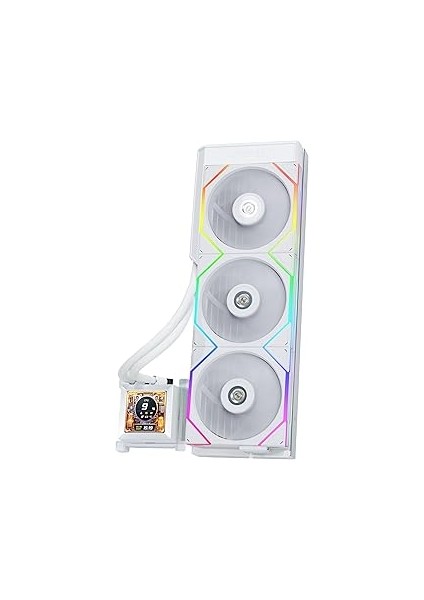 Lian Li Hydroshift 360 Aio - Pre-Installed 3 x Tl Fans - Side-Mounted Coolant Pathway - 2.88” LCD S