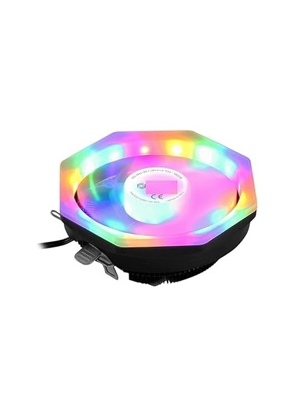 Lunatic Işıklı FCL-F3013C Intel 1366/115X-AMD Am2/am2+/am3/am4 Cpu Fani Intel ve Uyumlu Cpu Işl