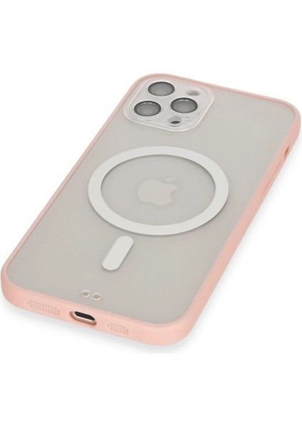iPhone 12 Pro Max Kılıf Grand Magneticsafe Kapak - Pembe - KA7359-5629 fırsatları