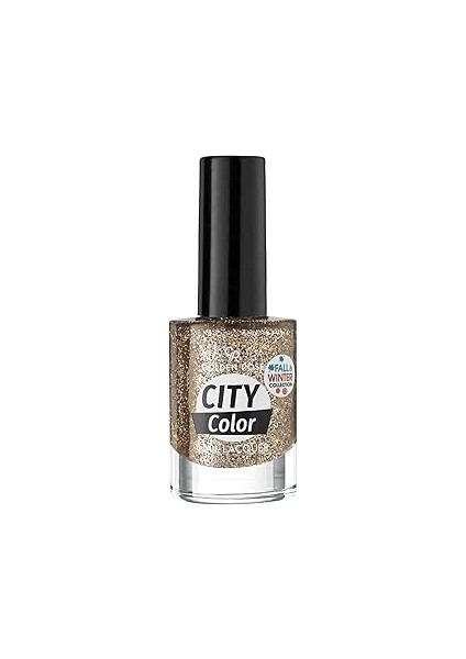 City Color Fall & Winter Collection Glitter Nail Polish No: 302