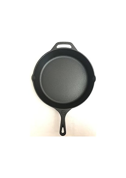 Naturpan Döküm Tava 30 cm Kaplamasız Gerçek Demir Döküm 12 Inch