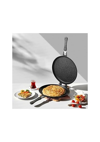 Alüminyum Döküm 30 cm Balık ve Börek Tavası