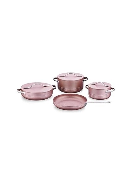 A2620 Linea Plus 7 Parça Tencere Seti Rosagold
