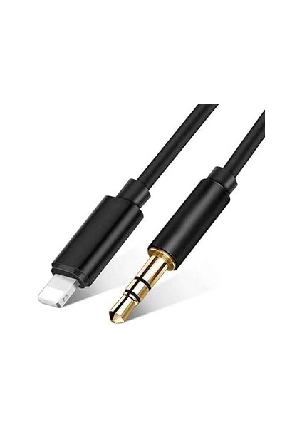 Nekuba Iphone Ile Uyumlu Lightning 3.5 mm Aux Çevirici Dönüştürücü Kablo 1 Mt, Iphone Aux Ses Kablo