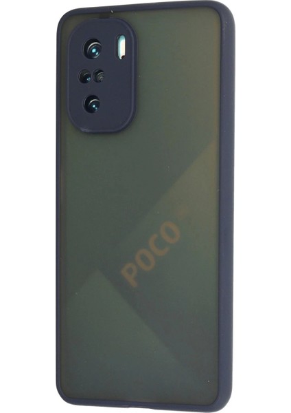 Newface Xiaomi Poco F3 Kılıf Montreal Silikon Kapak - Lacivert fiyatları