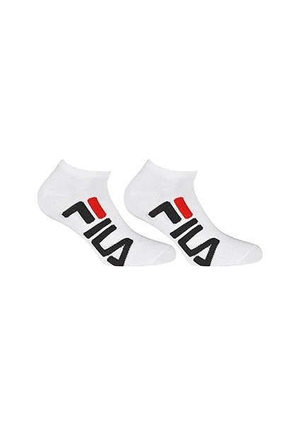 Fila Invisible Socks Üniseks Yetişkin Çorap, Beyaz, 35-38