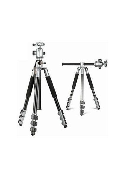 Hobimtek HT-T03 Çok Fonksiyonlu 360 Crossbar Tripod Profesyonel Yatak Dikey Panaromik Başlı Tripod