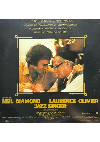 Neil Diamond The Jazz Singer Soundtrack Lp Plak fiyatları