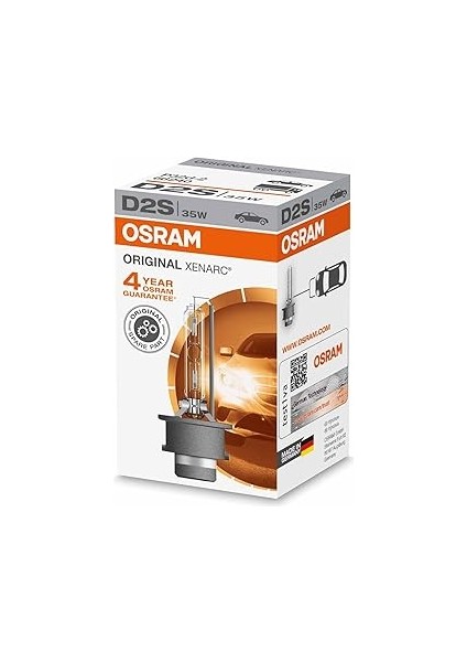 Xenarc Orijinal D2S Hid Xenon Brenner 85 V Ampul