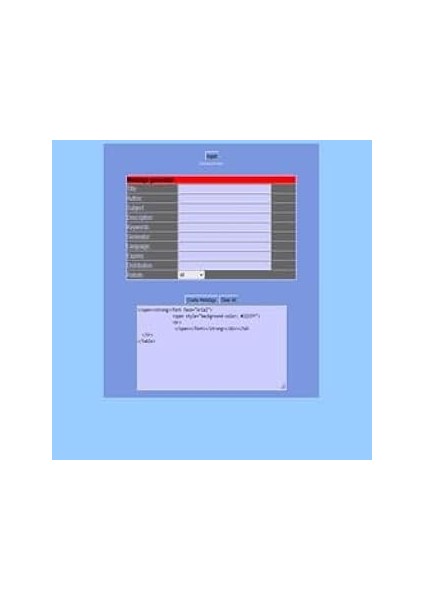 Metatag Builder