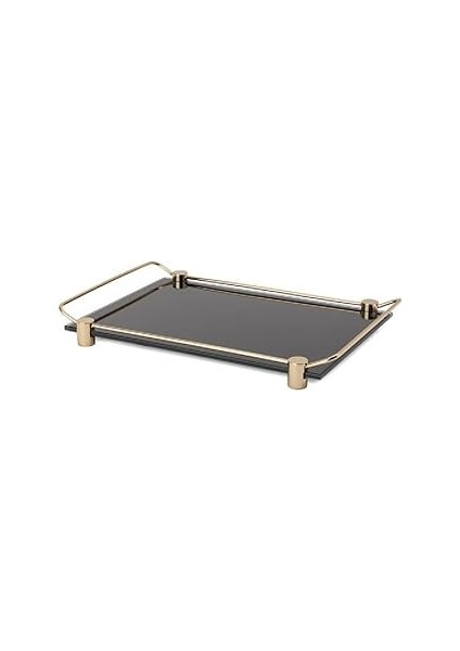 System Banyo Tepsisi Cam/gold Renk 36X209X313 mm